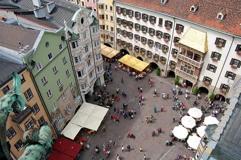 Innsbruck - view from city tower