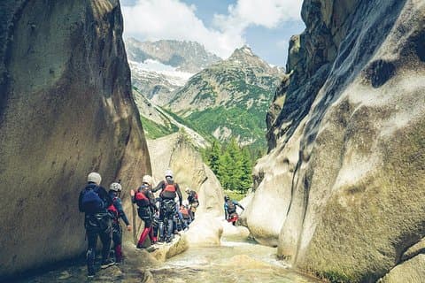 Canyoning Experience Grimsel from Interlaken