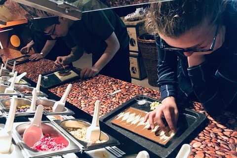 Lucerne's Chocolate Factory Total Experience: Tasting, Making, Production