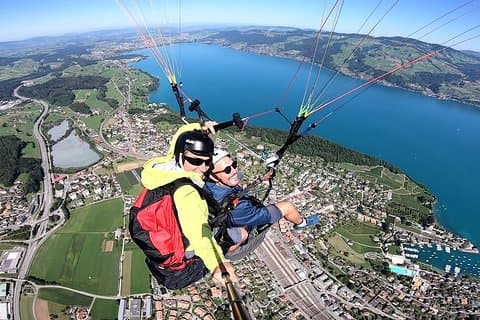 Paragliding Tandem in Switzerland