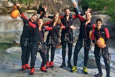 Canyoning makes you happy!