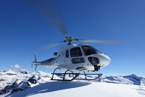 Swiss Alpine helicopter tour - the best way to see the Alps from Switzerland.