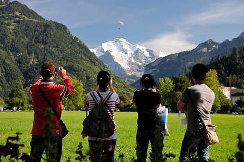 A Moment to Breathe & Shot at Berner Oberland Region