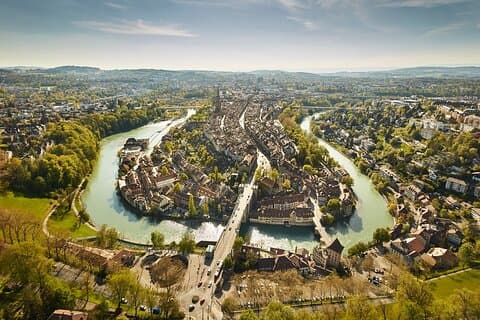 Bern Panoramic Views Old Town