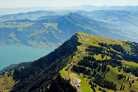 Summer Summit Views Mt Rigi