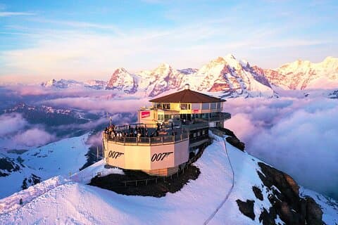 SkyGlass Bus Tour to Lauterbrunnen & Schiltorn, 007 World