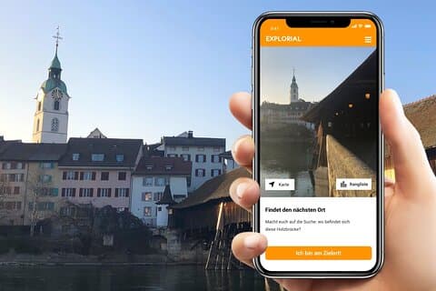 Olten Self-Guided City Walking Tour & Scavenger Hunt