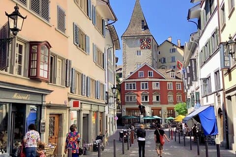 Experience Zurich Tour via Tram, Ferry, Funicular and Cable Car