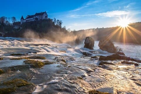Private tour Zurich to Rhine falls: largest waterfall in Europe