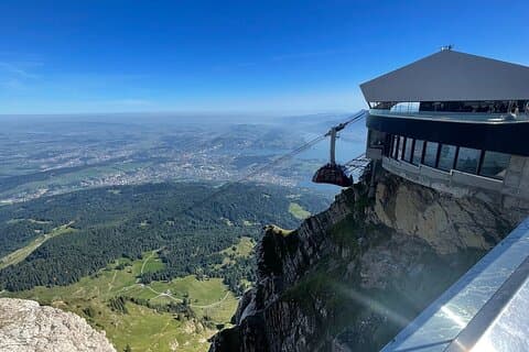 Pilatus Dragon Ride gondola station