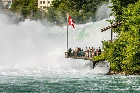 Rhine Falls Coach Tour incl. entry tickets from Zurich