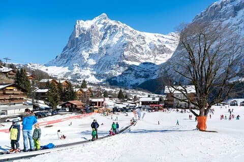 Bodmi Arena Sledding in Grindelwald