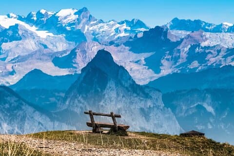 swiss alps views