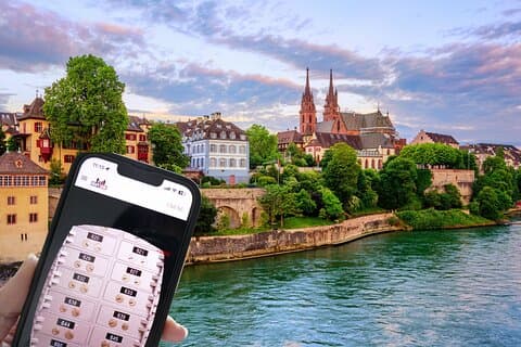 Immersive digital activity in the streets of Basel