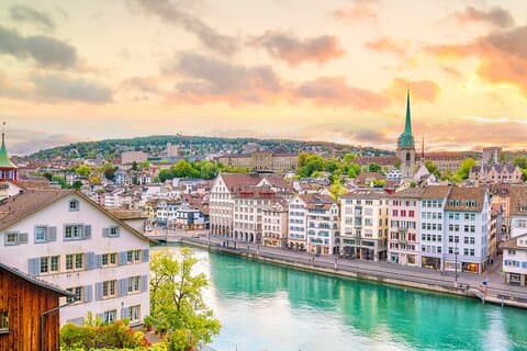 Private Transfer in the Alps from Gstaad to Zurich