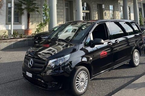 Basel to Lauterbrunnen, Mürren private transfer to 1 - 4 persons
