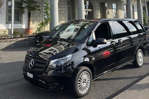 Basel to or from Gstaad Private Car Transport up to 4 persons