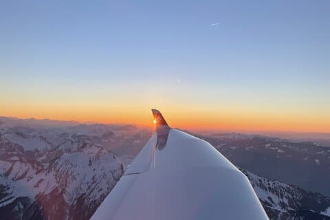 Private Plane Aerial Tour over the Swiss Alps