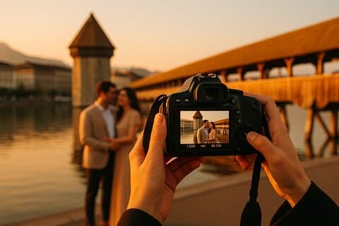 Photoshoot Tour in Old Town Lucerne