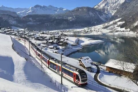 Premium Panoramic Train, Lucerne Old Town and Interlaken Alps