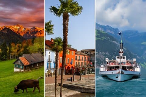 3 Train Trips from Zurich: Alps, Appenzell & Ticino – Local Guide