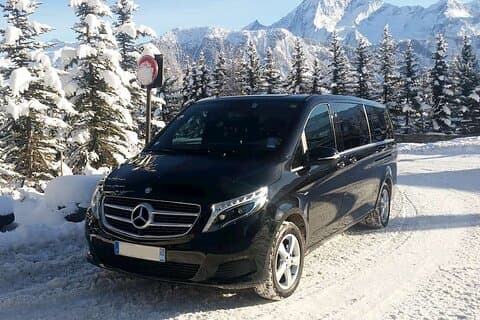 Arrival Private Transfer: Geneva Airport GVA to Courchevel Hotels