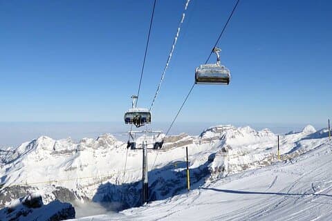 Snowy Adventure to Mount Titlis & Ice Flyer from Zurich.