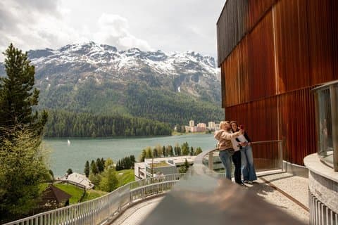 Private Walking Tour of Saint Moritz Upper Village