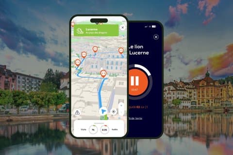 GPS Audioguide app: From the famous Chapel Bridge to the treasures of the old town (Offline).