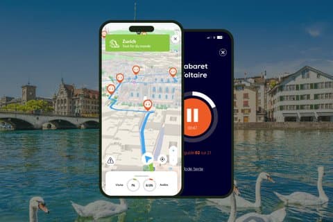 Zurich Audio Guided Walking Tour 1h45 and 20 audio reviews