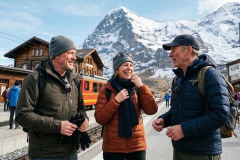 Private Scenic Train Tour in Grindelwald with Kleine Scheidegg