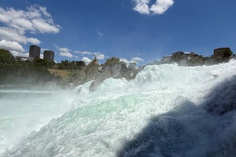 Rheinfall Munot and Stein am Rhein daytrip