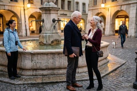 Private Romantic Walking Tour in Geneva Old Town