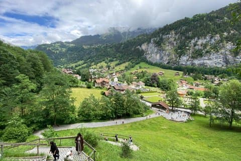 Interlaken, Grindelwald, Lauterbrunnen with Glass top Bus trip