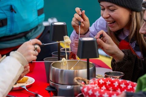 Cheese Fondue Float