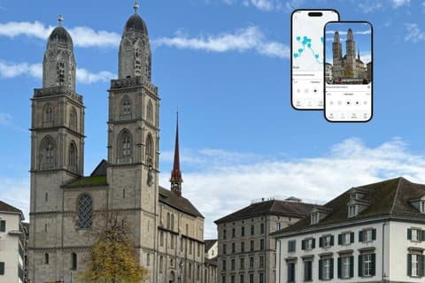 Zurich Old Town Self Guided Tour of Saints and Sausages