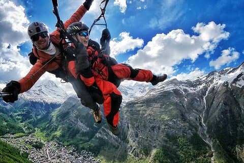 Shared Paragliding Adventure Tour from Chalais