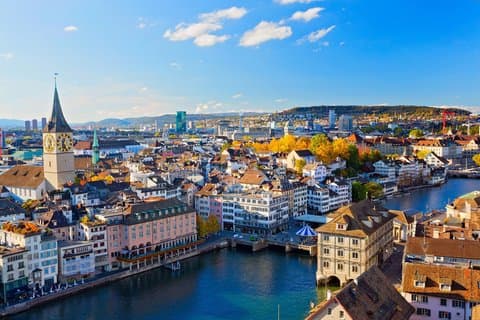 Zurich Open Top Bus Sightseeing Tour with Optional Boat Cruise