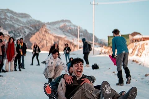 Private Klewenalp Snow Sledding Day from Lucerne