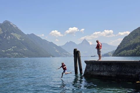 Ultimate Lake Lucerne Escape with BBQ Water Activities
