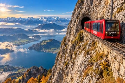 From Zurich Lucerne and Mount Pilatus Private Tour