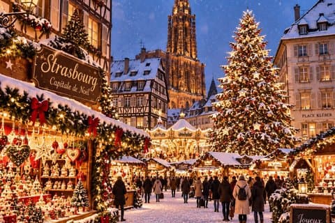 From Lucerne Magical Christmas Markets of Colmar and Strasbourg
