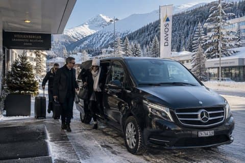 Zurich Airport to Davos and Klosters Private Transfer with SkiVan