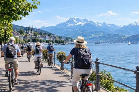 Bike Tour of Lucerne with Swiss Picnic