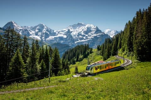 Mürren and Lauterbrunnen Private Rail Tour