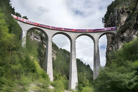Bernina Express, St. Moritz & Davos Private Tour | From Zurich