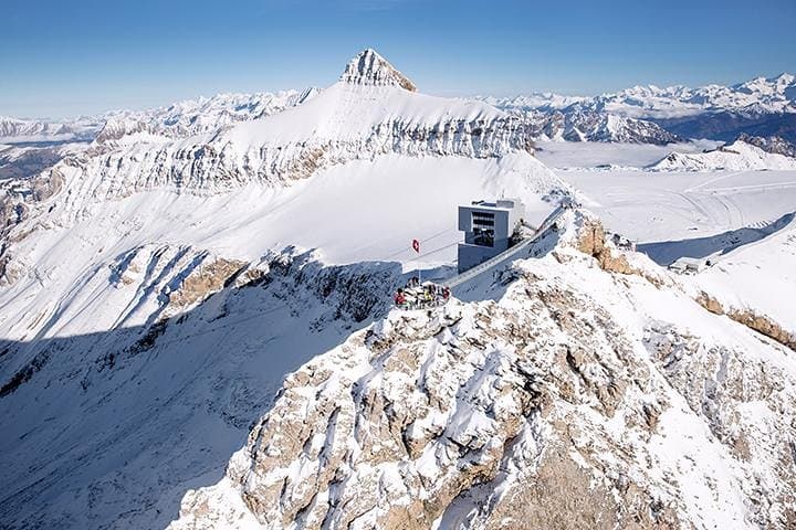 Top of Glacier 3000