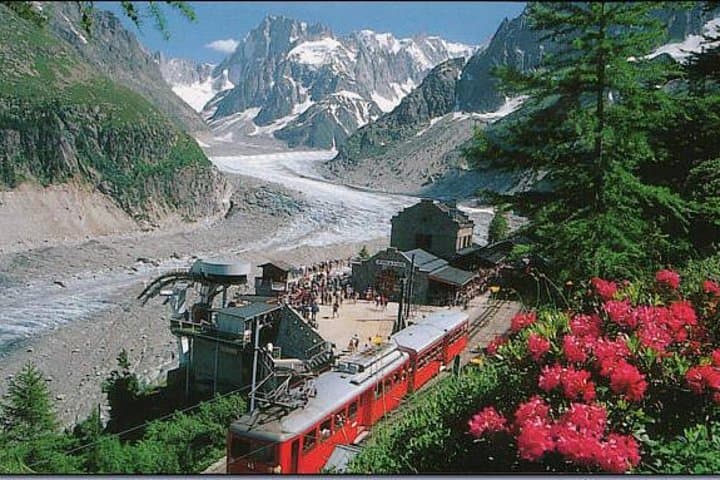 Take the train to Montenvers-Mer de la Glace