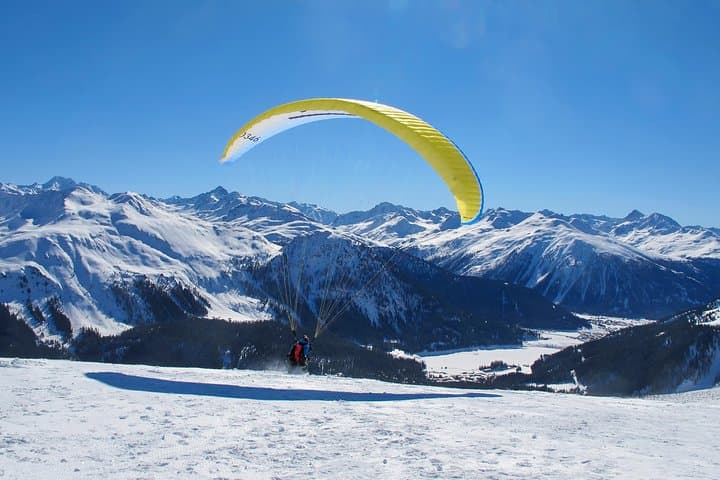 KLOSTERS: Paragliding Tandem Flight In Swiss Alps (Video & Photos Included)