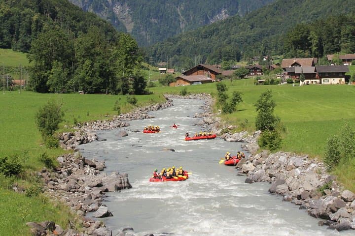 Rafting on River Lütschine